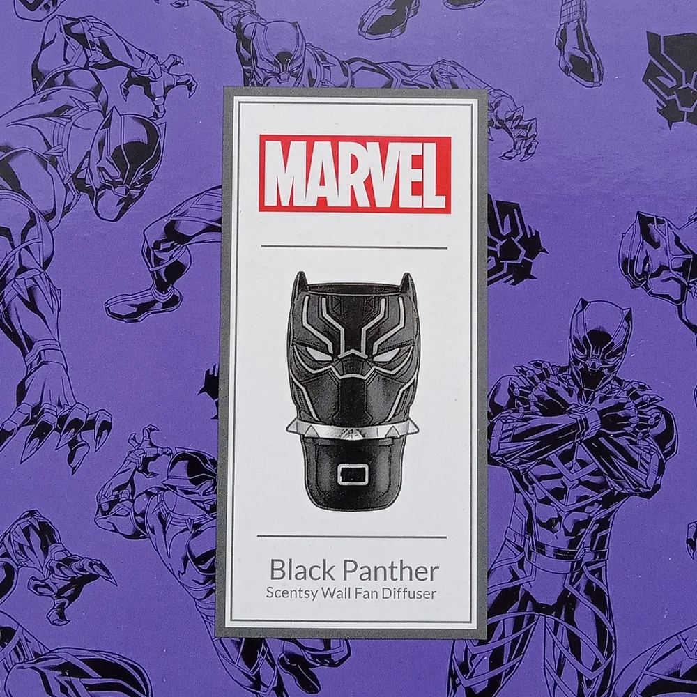Scentsy Black Panther Wall Fan Diffuser